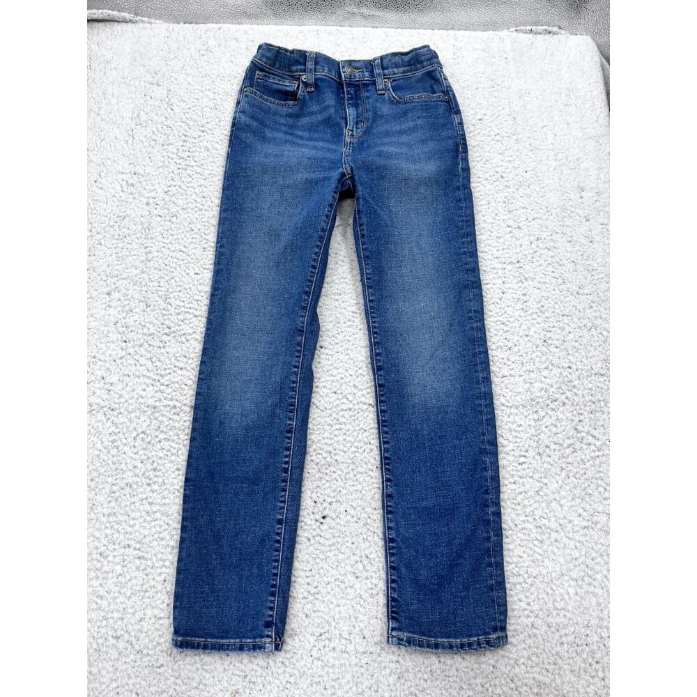 Big Girls Old Navy Built In Tough Medium Wash Slim Denim Jeans Size 14 - Picture 2 of 12